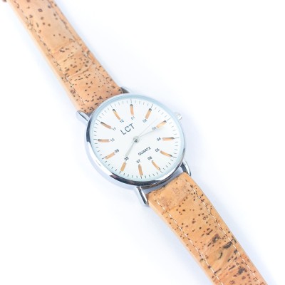 Natural Cork óra Unisex divatos karóra WA-418-BOX (dobozsal)